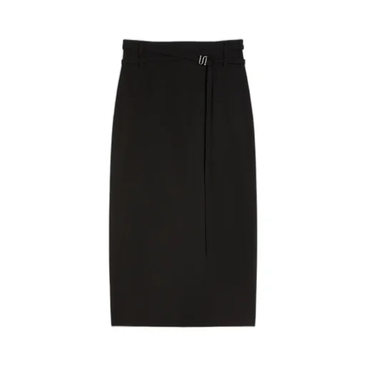 Long Wool Skirt