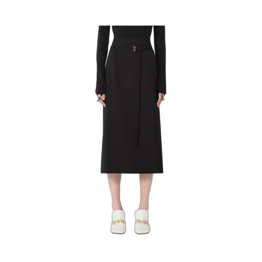 Long Wool Skirt