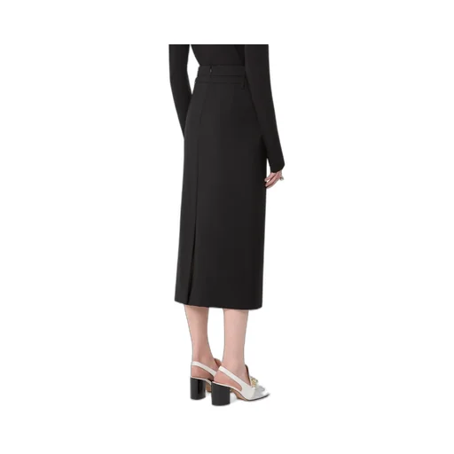 Long Wool Skirt