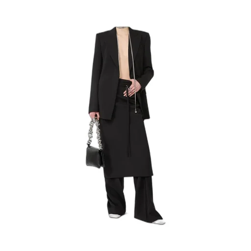 Long-Sleeved Suit Jacket