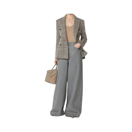Long-Sleeved Suit Jacket