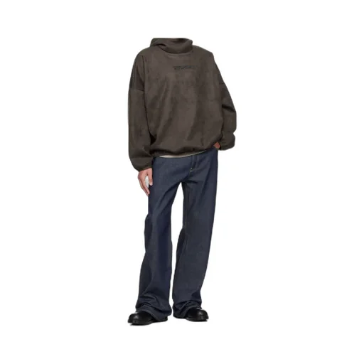 Suede Fleece Modern Hoodie