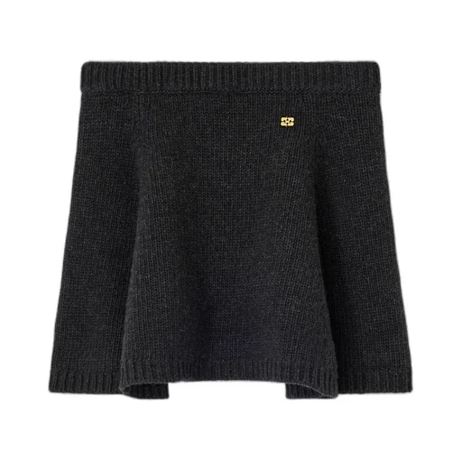 Wool Mini Skirt
