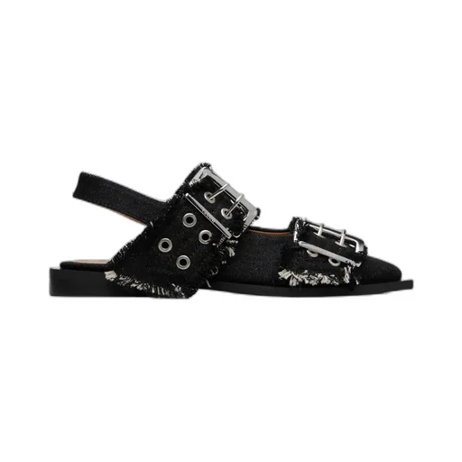 Denim Ballet Flats