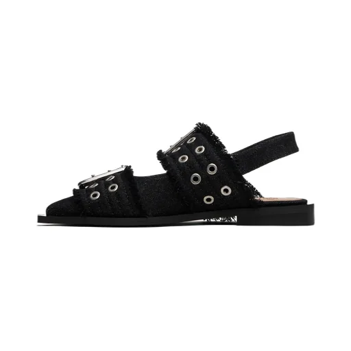 Denim Ballet Flats