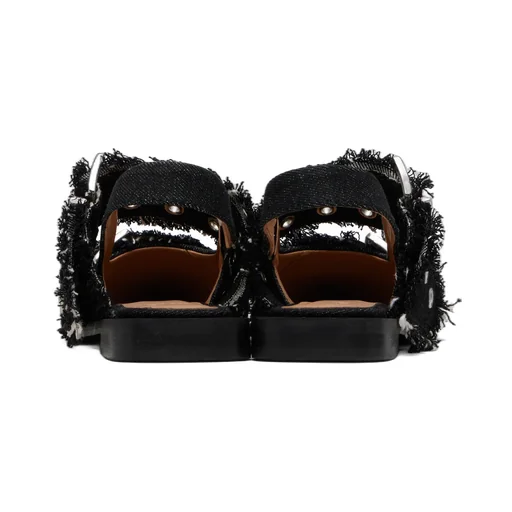 Denim Ballet Flats