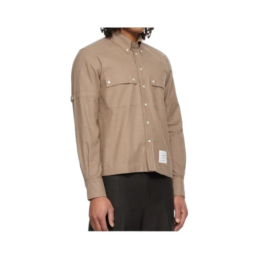 Self Armband Flannel Shirt