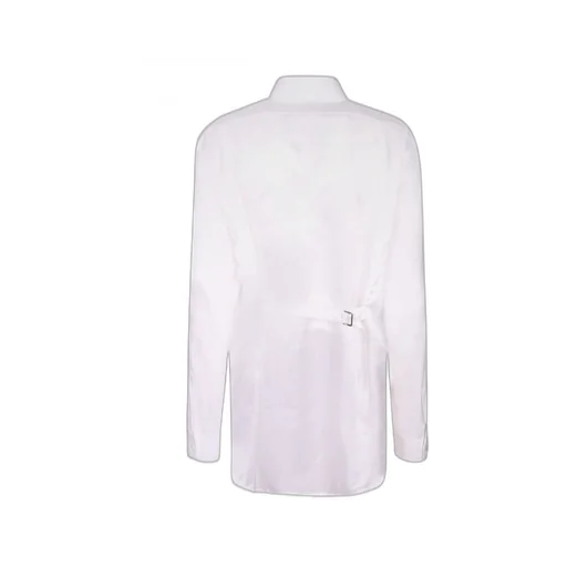 Moschino Logo Jacquard Long-Sleeved Shirt