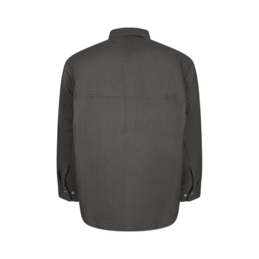 Waffle Fabric Shirt.