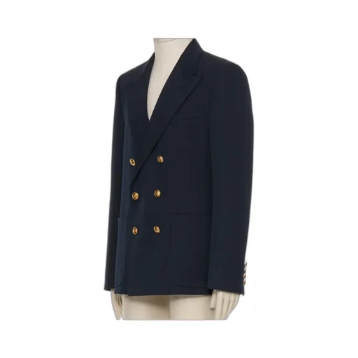Long-Sleeved Suit Jacket