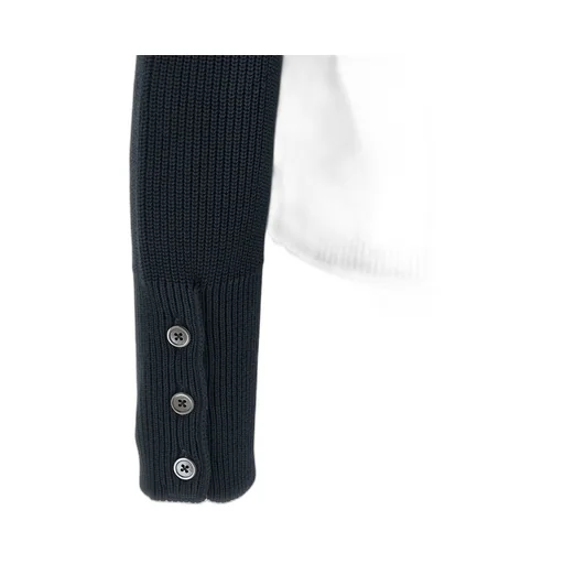 Thom Browne Garment Dyed 4-Bar Cardigan