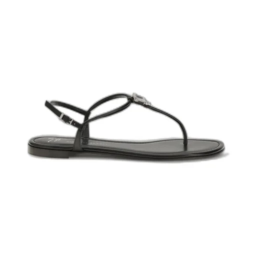 Giuseppe Zanotti Embellished Strap Flat Sandals