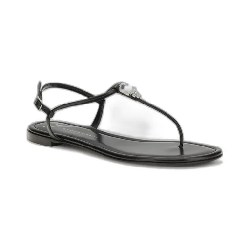 Giuseppe Zanotti Embellished Strap Flat Sandals