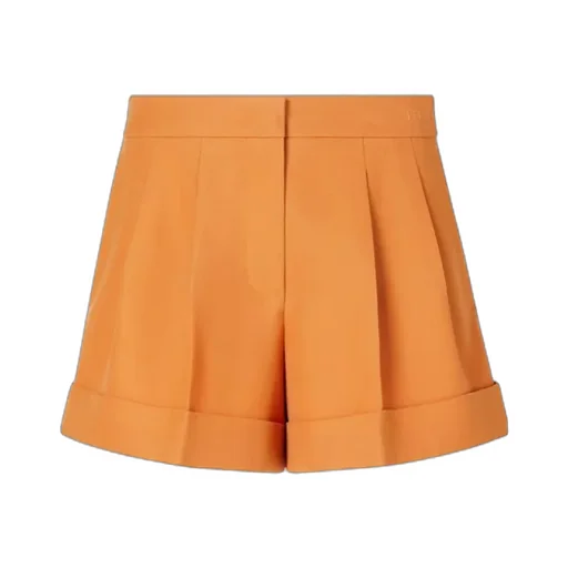 Fendi Pleated Flared Shorts