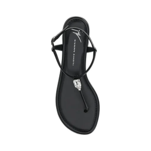 Giuseppe Zanotti Embellished Strap Flat Sandals