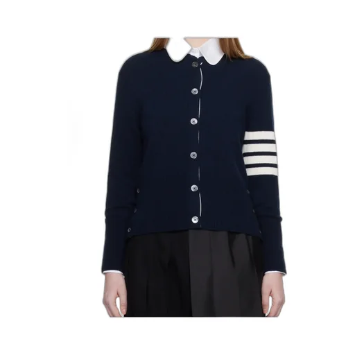 Thom Browne 4-Bar Knitted Cardigan