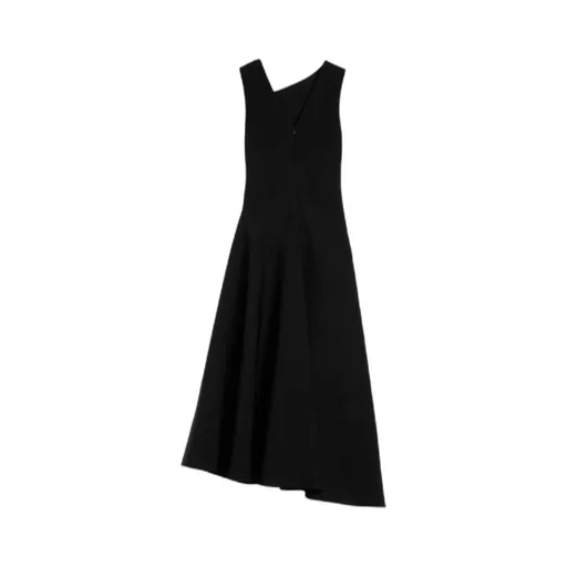 Jil Sander Asymmetrical Hem Evening Dress