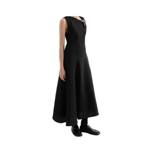 Jil Sander Asymmetrical Hem Evening Dress