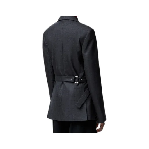 Wool Draped Coat