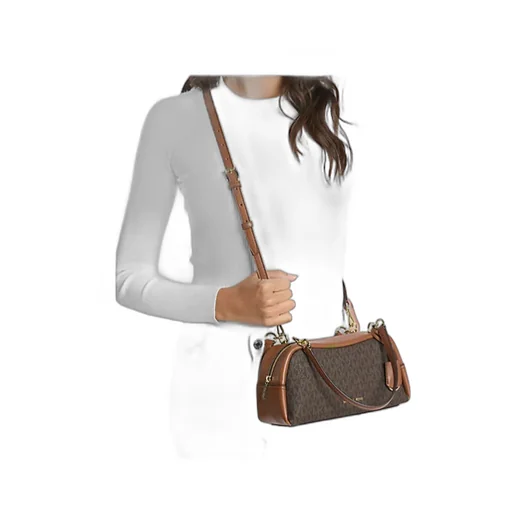 Cecily Small Signature Logo Shoulder Bag