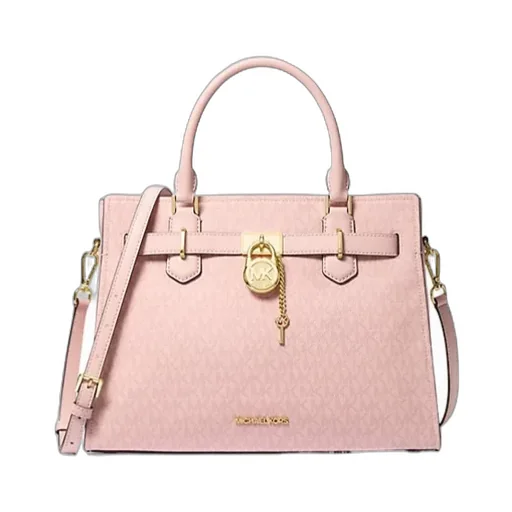 Hamilton Medium Signature Logo Satchel