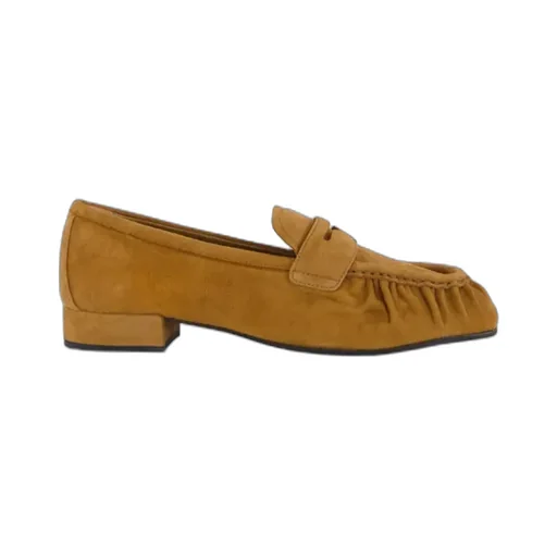 Prada Gathered Penny Loafers