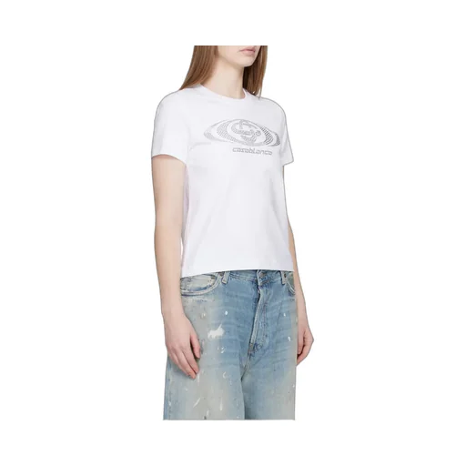 Casablanca Crystal Logo T-Shirt