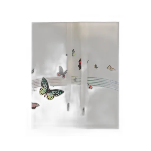 Casablanca Butterfly Print Cropped Sweater