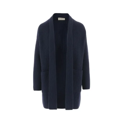 Long-Sleeved Knitted Cardigan