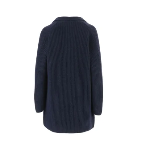 Long-Sleeved Knitted Cardigan