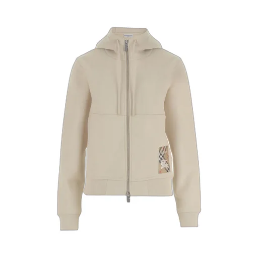 Burberry Ekd Patch Zip-Up Hoodie