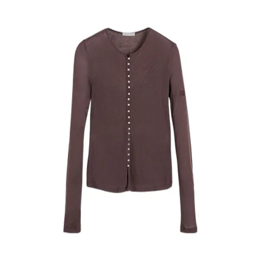 By Malene Birger Buttoned Cardigan Top
