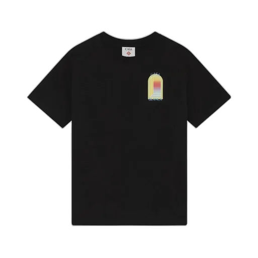 Casablanca Logo Printed Crewneck T-Shirt