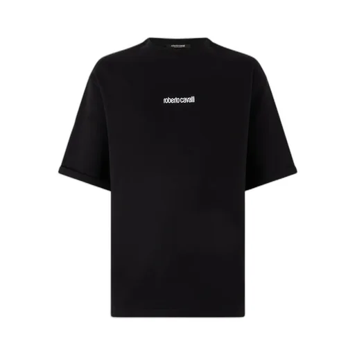 Roberto Cavalli Embroidered Logo T-Shirt