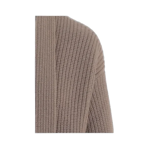 Long-Sleeved Knitted Cardigan