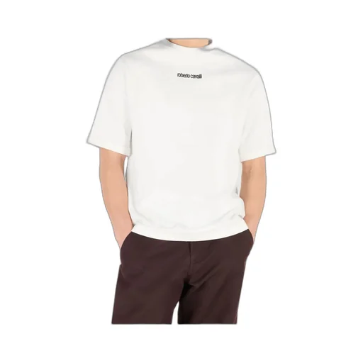 Roberto Cavalli Embroidered Logo T-Shirt