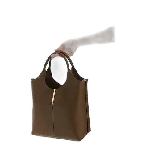 Tod's Logo Engraved Small Shopper Bag
