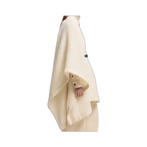 Mohair, Alpaca & Wool Blend Belted Cape