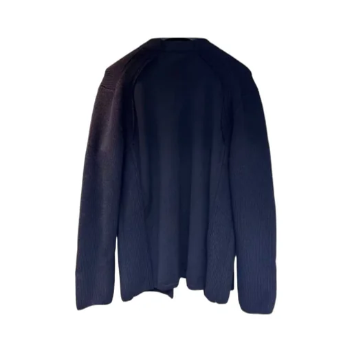 Long-Sleeved Knitted Cardigan