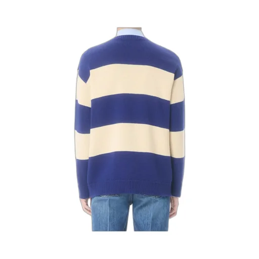 Valentino Panther Patterned Knit Jumper