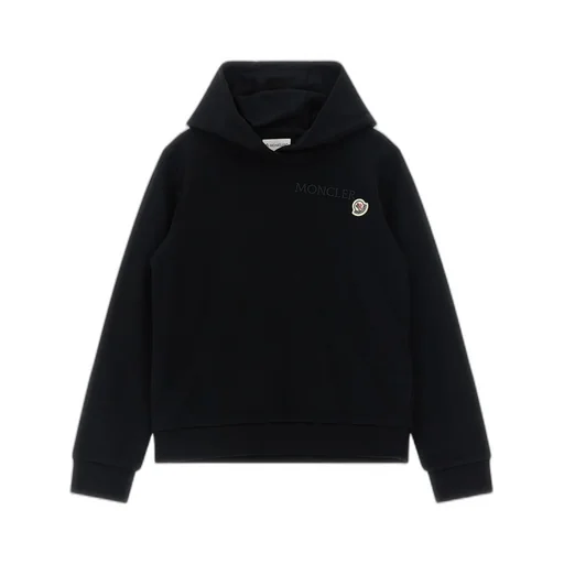 Moncler Enfant Logo Embroidery Hoodie