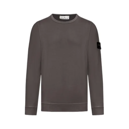Stone Island Logo Patch Crewneck Sweatshirt
