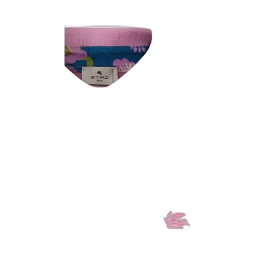 Etro Logo Embroidered Short-Sleeved Polo Shirt