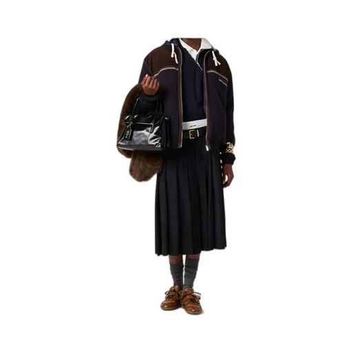 Miu Miu Zipped Hooded Jacket
