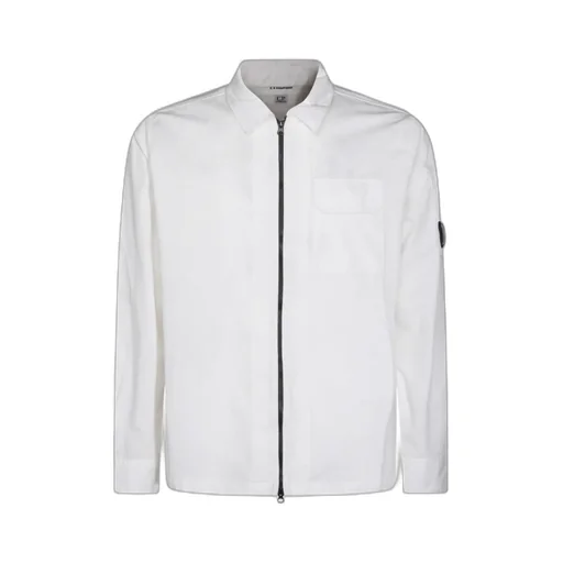 C.P. Company Lens Detailed Zipped Shirt