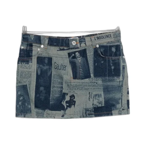 Belt-Loop Mini Skirt