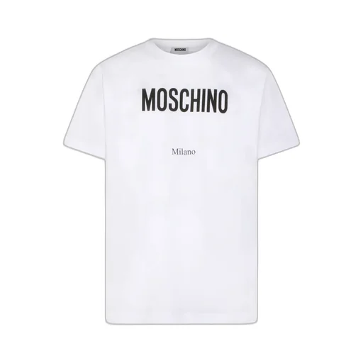 Moschino Logo-Print Crewneck T-Shirt