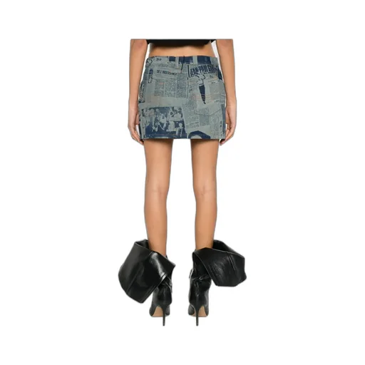 Belt-Loop Mini Skirt