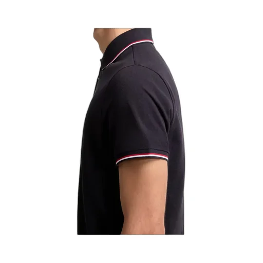Moncler Logo Patch Short-Sleeved Polo Shirt
