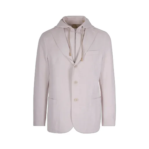 Eleventy Drawstring Hooded Jacket